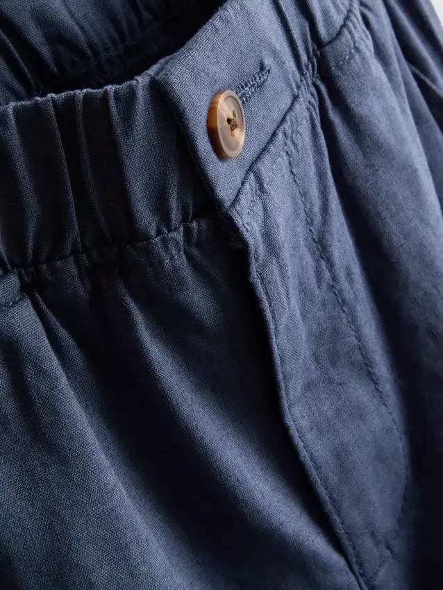 1,5-12 años | Pantalones de mezcla de lino de The Edit