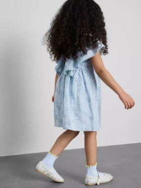 1,5-12 años | Vestido tipo smock con bordado floral de The Edit