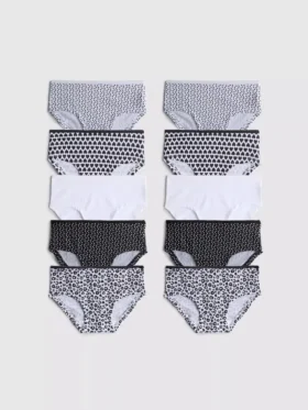 1,5-15 años | Paquete de 10 calzoncillos estilo hipster estampados