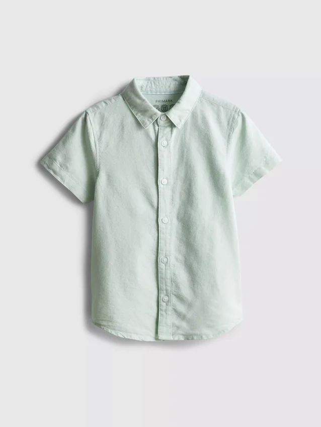 1,5-7 años | Camisa Oxford de manga corta