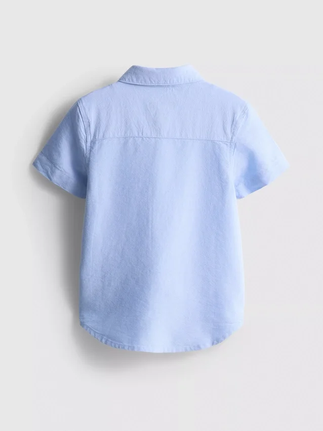 1,5-7 años | Camisa Oxford de manga corta