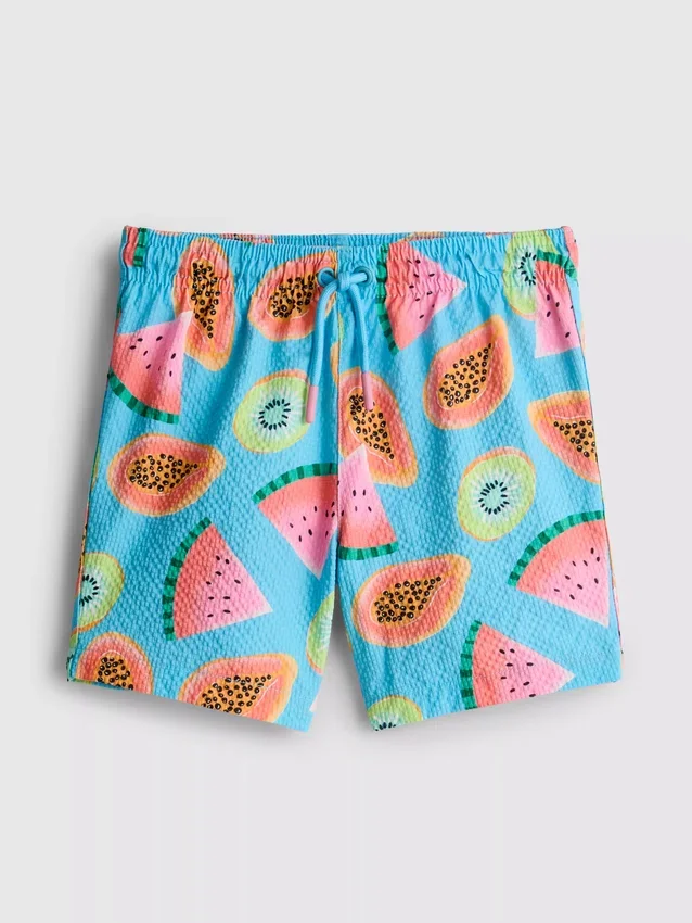 1,5-7 años | Pantalones cortos con estampado de frutas