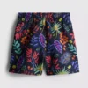 1,5-7 años | pantalones cortos de baño con estampado floral