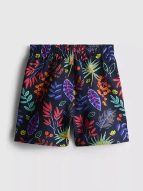 1,5-7 años | pantalones cortos de baño con estampado floral