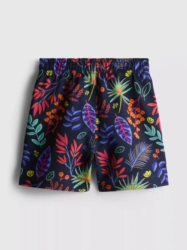 1,5-7 años | pantalones cortos de baño con estampado floral