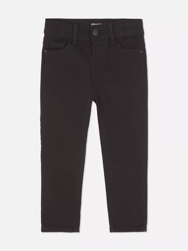 1,5-7 años | Pantalones de sarga de pierna recta