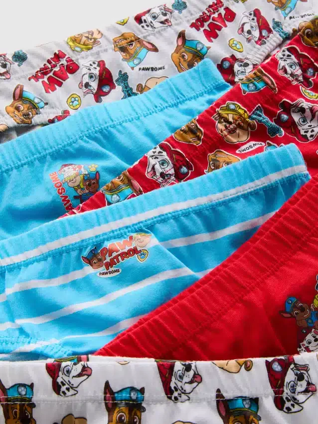 1,5-7 años | Paquete de 6 calzoncillos de La Patrulla Canina