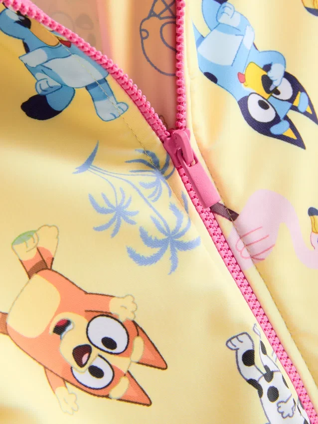 1,5-7 años | Traje de baño azul con cremallera