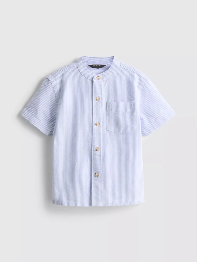 1,5-8 años | Camisa con cuello de banda