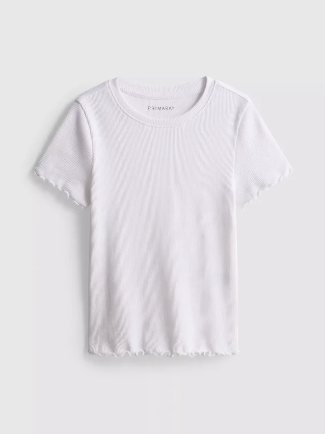 1,5-8 años | Camisa con ribete acanalado