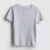 1,5-8 años | Camisa con ribete acanalado