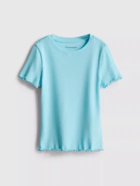 1,5-8 años | Camisa con ribete acanalado