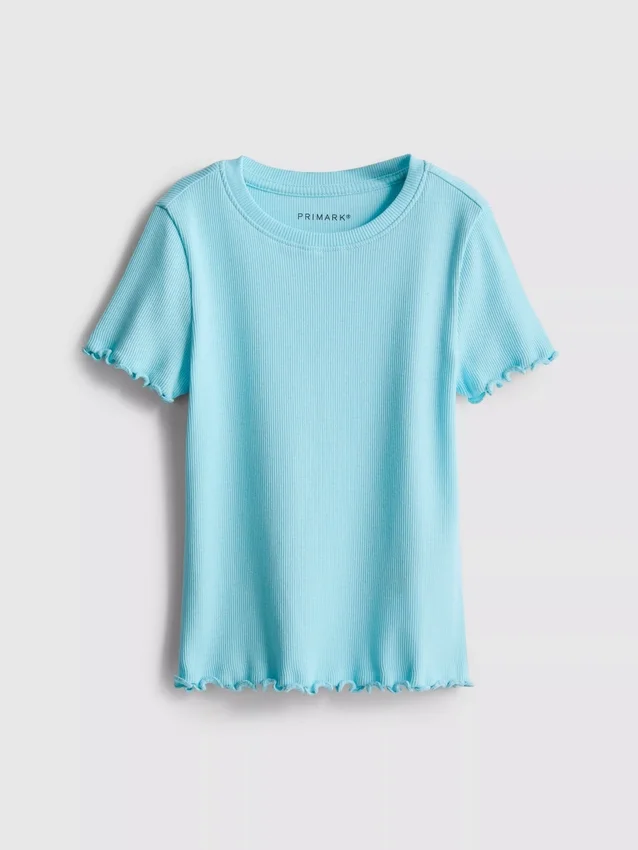 1,5-8 años | Camisa con ribete acanalado