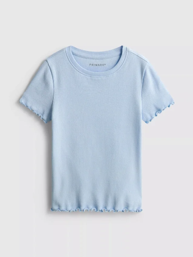 1,5-8 años | Camisa con ribete acanalado
