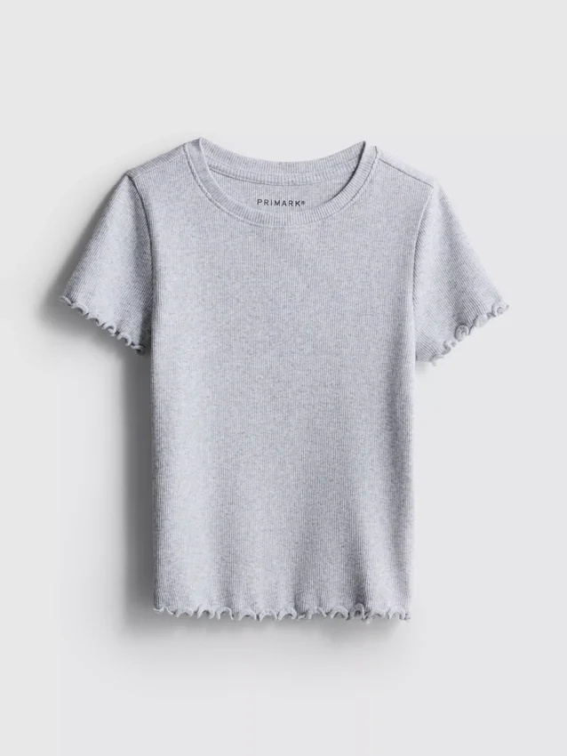 1,5-8 años | Camisa con ribete acanalado
