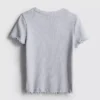 1,5-8 años | Camisa con ribete acanalado