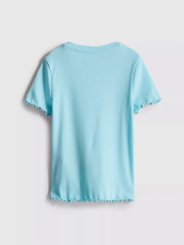 1,5-8 años | Camisa con ribete acanalado