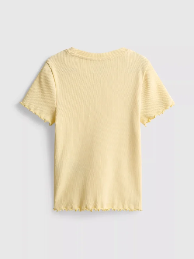 1,5-8 años | Camisa con ribete acanalado