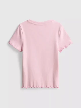 1,5-8 años | Camisa con ribete acanalado