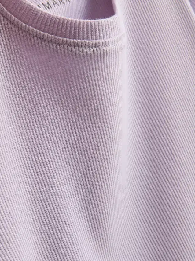1,5-8 años | Camisa con ribete acanalado