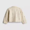 1,5-8 años | chaqueta de mezclilla con bordado floral