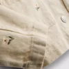 1,5-8 años | chaqueta de mezclilla con bordado floral