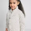 1,5-8 años | Chaqueta de mezclilla con lunares