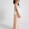 1,5-8 años | Conjunto de blusa con peplum bordado y pantalones