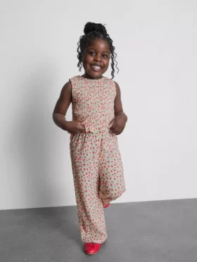 1,5-8 años | Conjunto de blusa sin mangas y pantalones