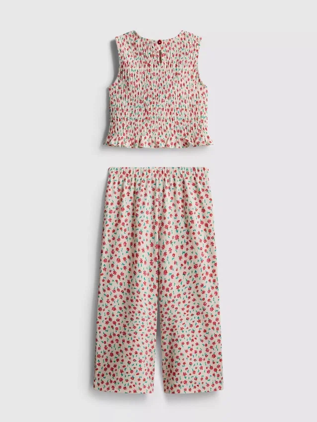 1,5-8 años | Conjunto de blusa sin mangas y pantalones
