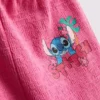 1,5-8 años | Conjunto de blusa y pantalones con ribete ondulado de Stitch de Disney