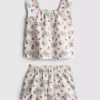 1,5-8 años | Conjunto de blusa y pantalones cortos de Hello Kitty