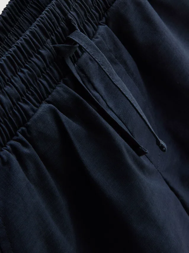 1,5-8 años | Conjunto de camisas y pantalones cortos de algodón slub