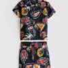 1,5-8 años | Conjunto de camiseta estampada y pantalones cortos