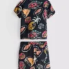 1,5-8 años | Conjunto de camiseta estampada y pantalones cortos