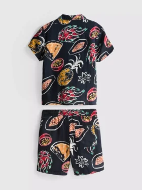 1,5-8 años | Conjunto de camiseta estampada y pantalones cortos