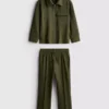 1,5-8 años | Conjunto de chamarra con cremallera y pantalones de chándal
