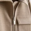 1,5-8 años | Conjunto de chamarra con cremallera y pantalones de chándal de jacquard