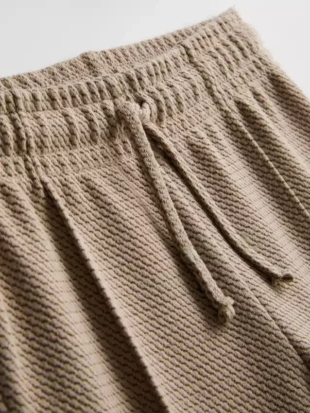 1,5-8 años | Conjunto de chamarra con cremallera y pantalones de chándal de jacquard