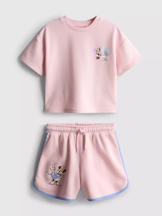 1,5-8 años | Conjunto de pantalones cortos de Minnie Mouse de Disney