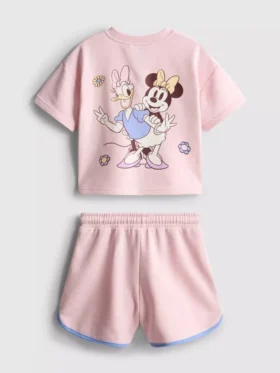 1,5-8 años | Conjunto de pantalones cortos de Minnie Mouse de Disney