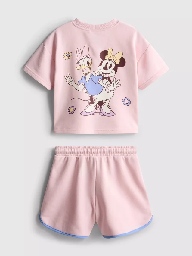 1,5-8 años | Conjunto de pantalones cortos de Minnie Mouse de Disney