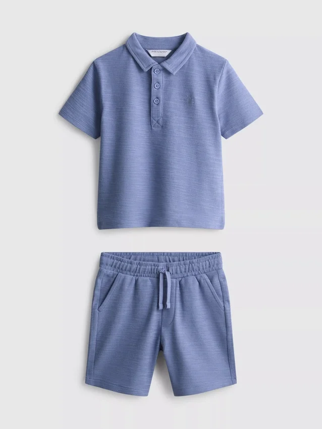 1,5-8 años | Conjunto de polo y pantalones cortos