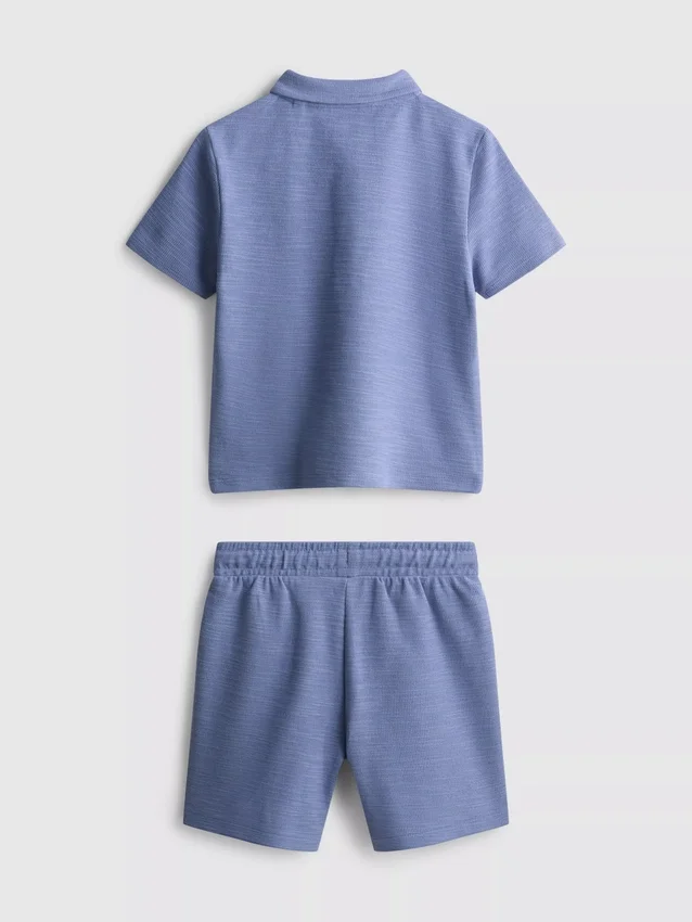 1,5-8 años | Conjunto de polo y pantalones cortos