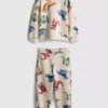1,5-8 años | Conjunto de sudadera y pantalones de chándal con estampado de dinosaurios