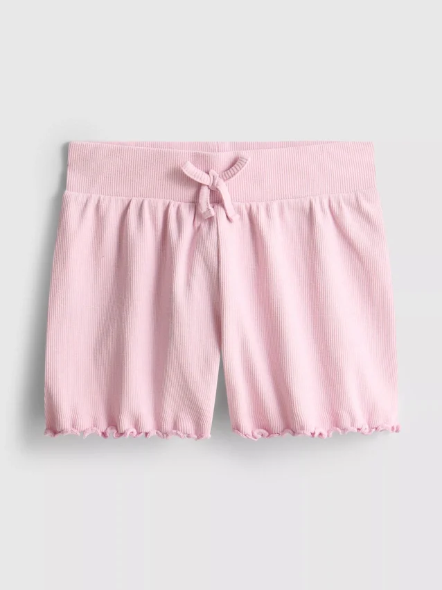 1,5-8 años | pantalones cortos con ribete acanalado