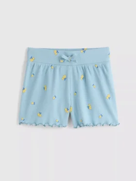 1,5-8 años | pantalones cortos con ribete acanalado