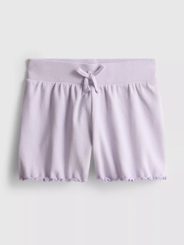 1,5-8 años | pantalones cortos con ribete acanalado