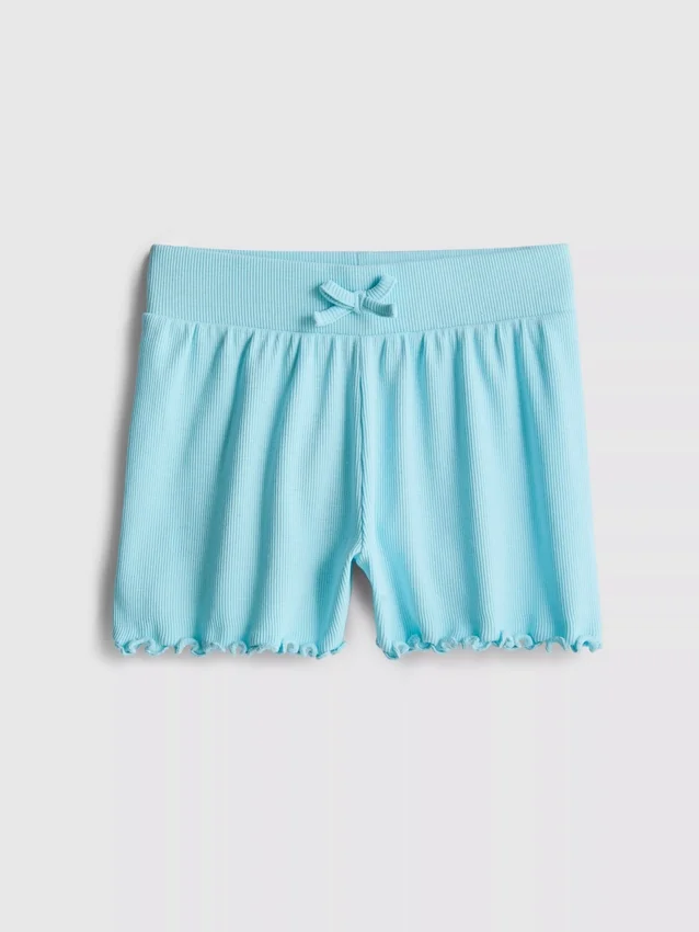 1,5-8 años | pantalones cortos con ribete acanalado