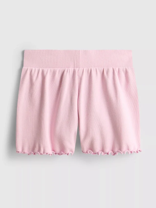 1,5-8 años | pantalones cortos con ribete acanalado
